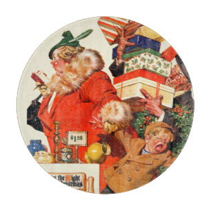 Planche À Découper Nuit avant Noël