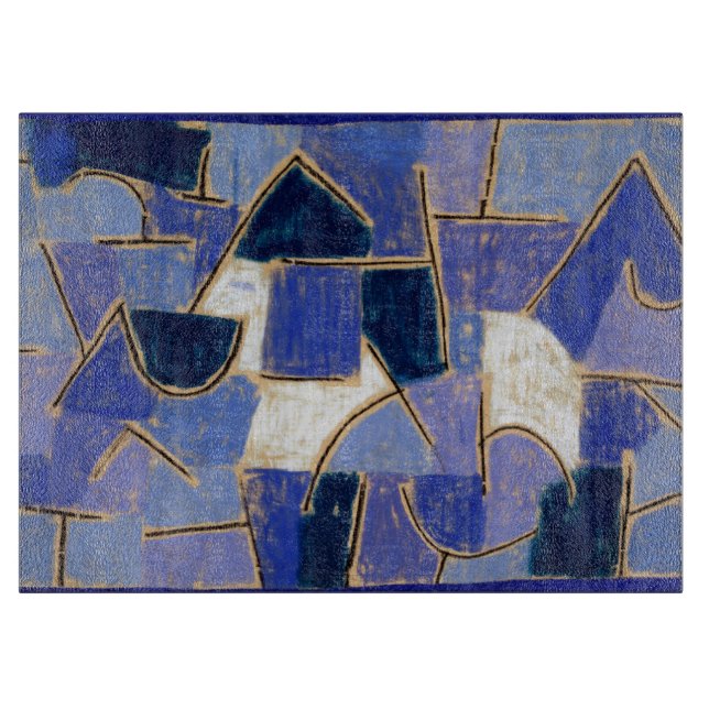 Planche À Découper Nuit bleue - Paul Klee (Devant)