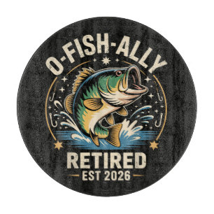 Planche À Découper O-Fish-Ally Retraité Pêcheur 2026 Pêche