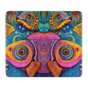 Planche À Découper Océan Poisson Whimsical 5