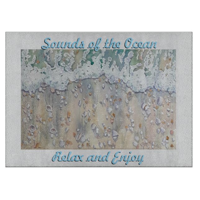 Planche À Découper Ocean Surf Cutting Board (Devant)