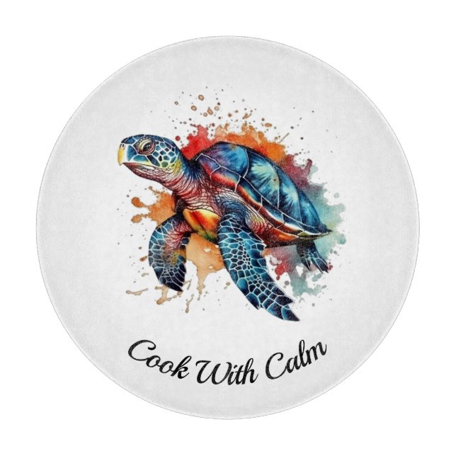 Planche À Découper Ocean Wanderer, custom (Devant)