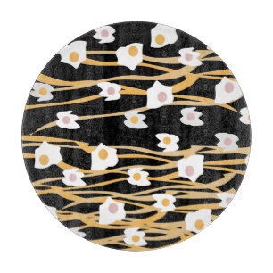 Planche À Découper Oeufs et nouilles Dîner Motif