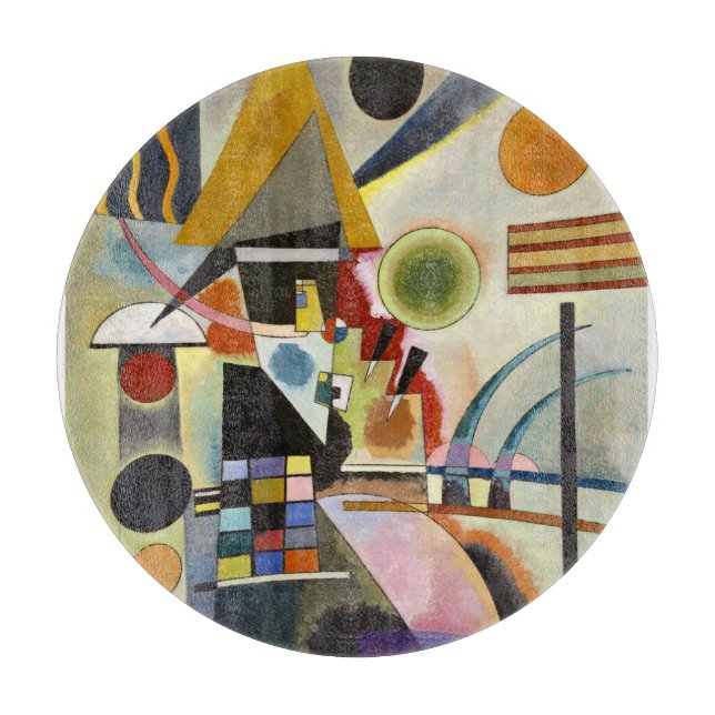 Planche À Découper Oeuvre Abstraite de Kandinsky (Devant)