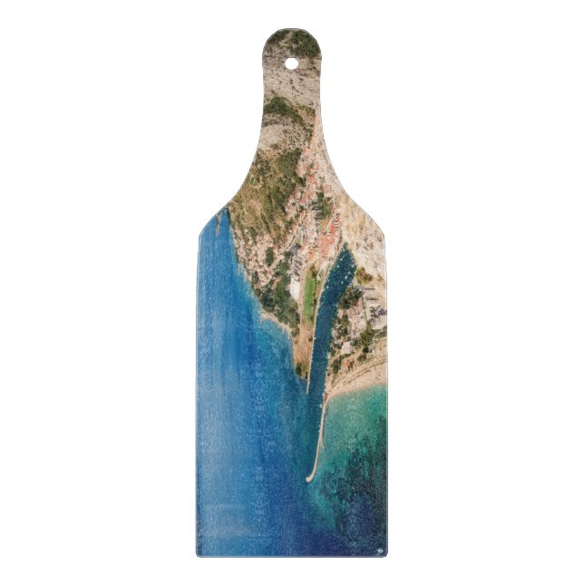 Planche À Découper Omis, Croatie - Bord de mer Adriatique (Devant)