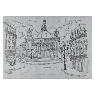 Planche À Découper Opéra Garnier  Paris, France