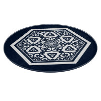 Oriental Bleu Blanc Ottoman Tracery Art