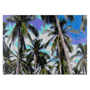 Planche À Découper Palmiers à la conception pointue