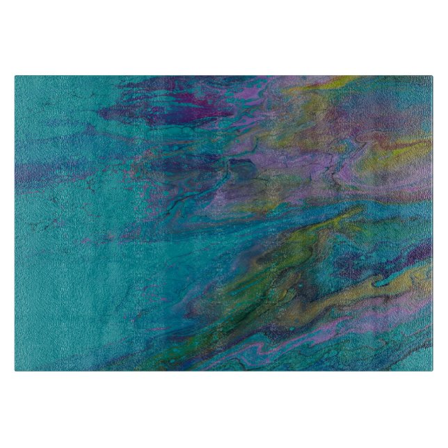 Planche À Découper Panneau de coupe en verre moyen (Devant)