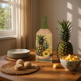 Planche À Découper Panneau de découpe de bol d'ananas