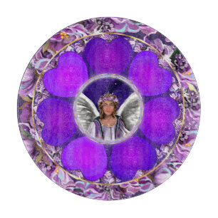 Planche À Découper Panneau de découpe de détail âme violet