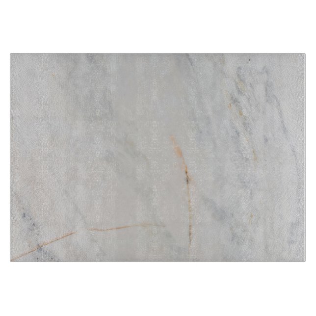 Planche À Découper Panneau de découpe en marbre gris blanc (Devant)