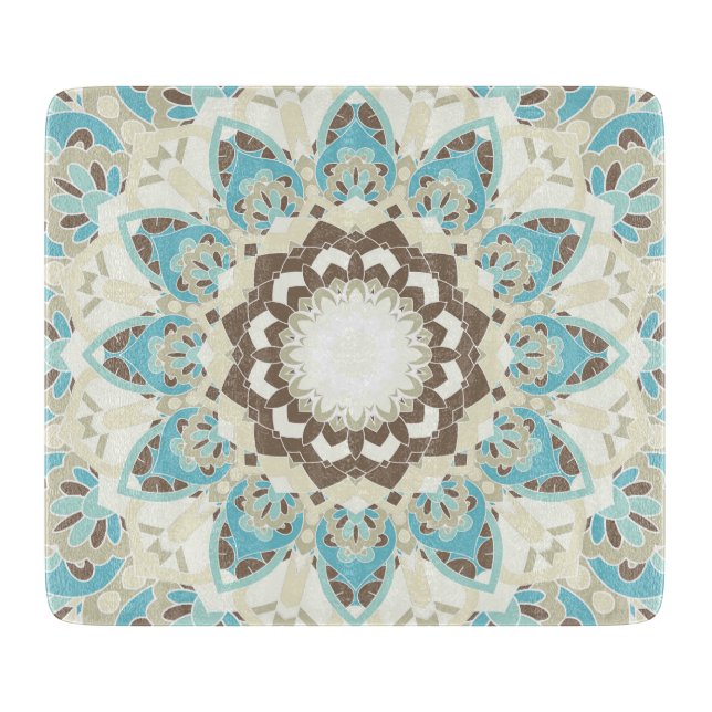 Planche À Découper Panneau de découpe en verre (Devant)