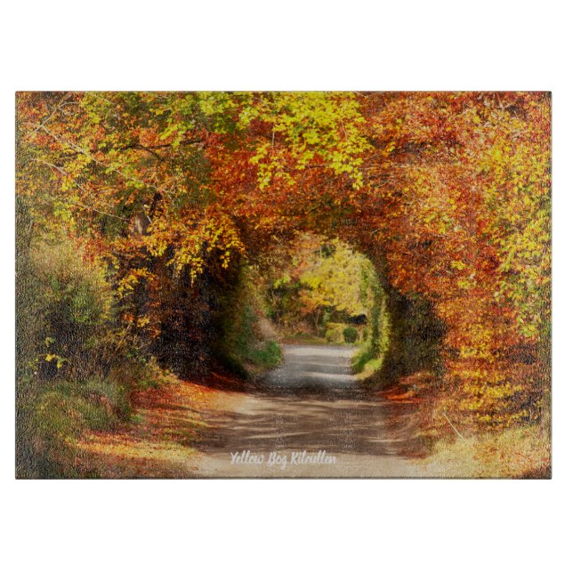 Planche À Découper Panneau de découpe en verre (Devant)