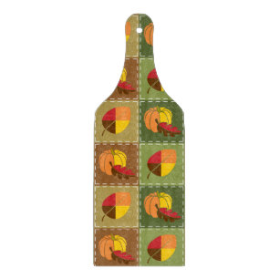 Planche À Découper Panneau de découpe en verre d'automne