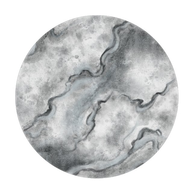 Planche À Découper Panneau de découpe en verre de marbre (Devant)