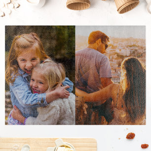 Planche À Découper Panneau de découpe en verre Vos 2 Photos Arête Imp