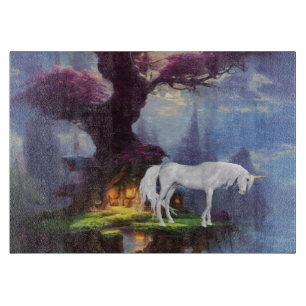 Planche À Découper Panneau décoratif de coupe en verre 15"x11"