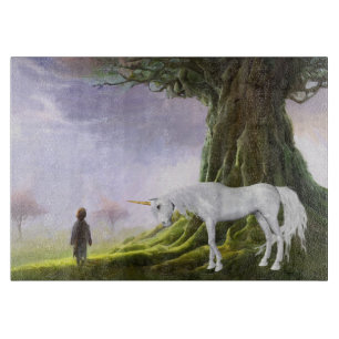 Planche À Découper Panneau décoratif de coupe en verre 15"x11"