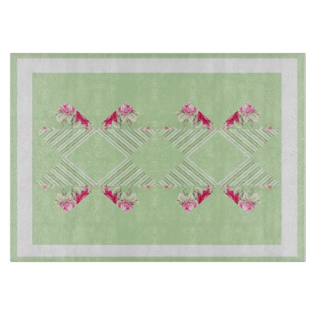 Planche À Découper Panneaux de découpe en verre de Patchwork (Devant)