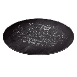 Planche À Découper Panneaux rougeâtres à Paris Scripts français