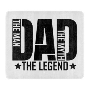 Planche À Découper Papa Homme de légende