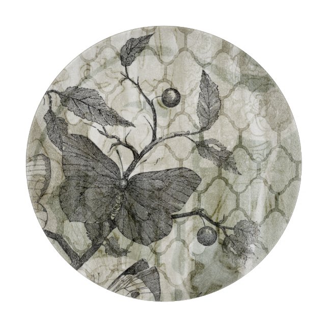 Planche À Découper Papillons Arabesques I (Devant)