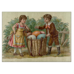 Planche À Découper Pâques victoriennes vintages