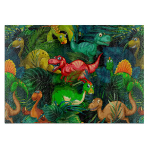 Planche À Découper Parc Dinosaur