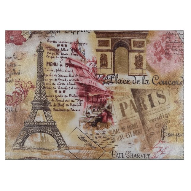 Planche À Découper Paris (Devant)