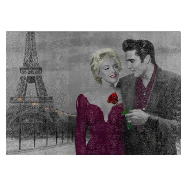 Planche À Découper Paris B&W (Devant)