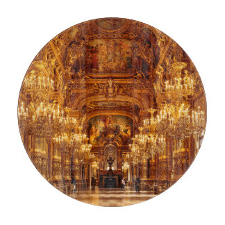 Planche À Découper Paris Opéra Garnier Vue Intérieure