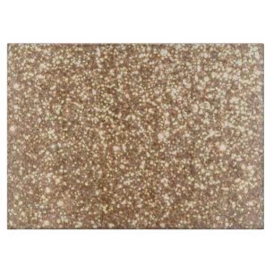 Planche À Découper Parties scintillant métallique en cuivre Rose