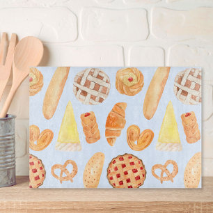 Planche À Découper Pâtisserie Français Boulangerie Pâtisserie Pain Al
