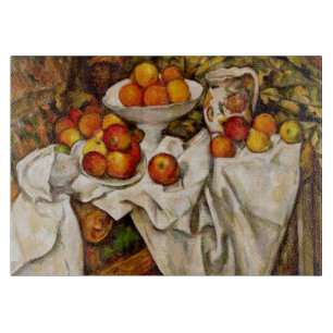 Planche À Découper Paul Cezanne Pommes Oranges Impressionnisme