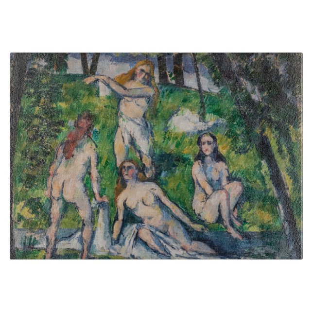 Planche À Découper Paul Cezanne - Quatre Bathers (Devant)