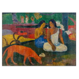 Planche À Découper Paul Gauguin - Arearea / Le Chien Rouge