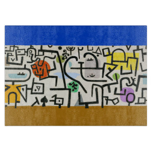 Planche À Découper Paul Klee Rich Harbour Expressionnisme Abstrait