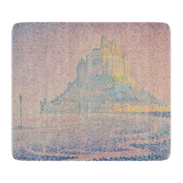 Planche À Découper Paul Signac - Mont Saint Michel Fog et Soleil (Devant)