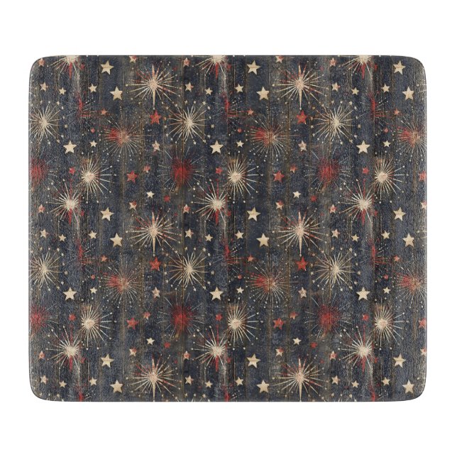 Planche À Découper Pays/Americana Principale en détresse (Devant)