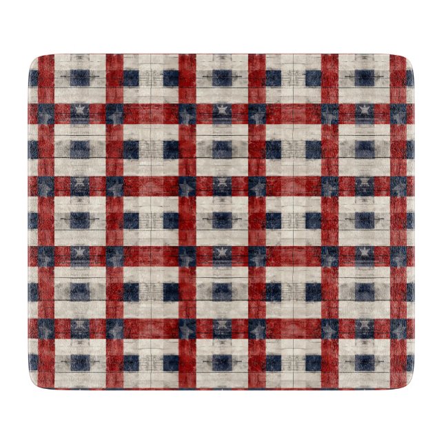 Planche À Découper Pays/Americana Principale en détresse (Devant)