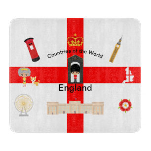 Planche À Découper Pays du monde - Angleterre 1