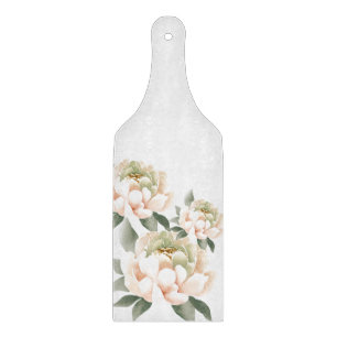 Planche À Découper Peach Peonies