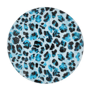 Planche À Découper Peau de Cheetah léopard : Aquarelle teinture Vinta