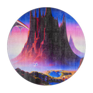 Planche À Découper Peinture à l'huile Dream World