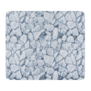 Planche À Découper Peinture à l'huile Surface de Glace Fendillée (Sty