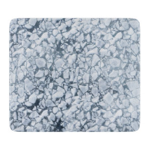 Planche À Découper Peinture à l'huile Surface de Glace Fendillée (Sty