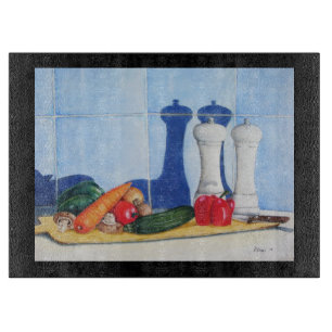 Planche À Découper peinture à vie fixe décalée de légumes