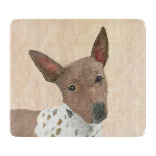 Planche À Découper Peinture américaine sans poil Terrier - Chien Art