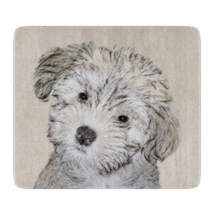 Planche À Découper Peinture de Chien Havanais - Cute Original Chien A